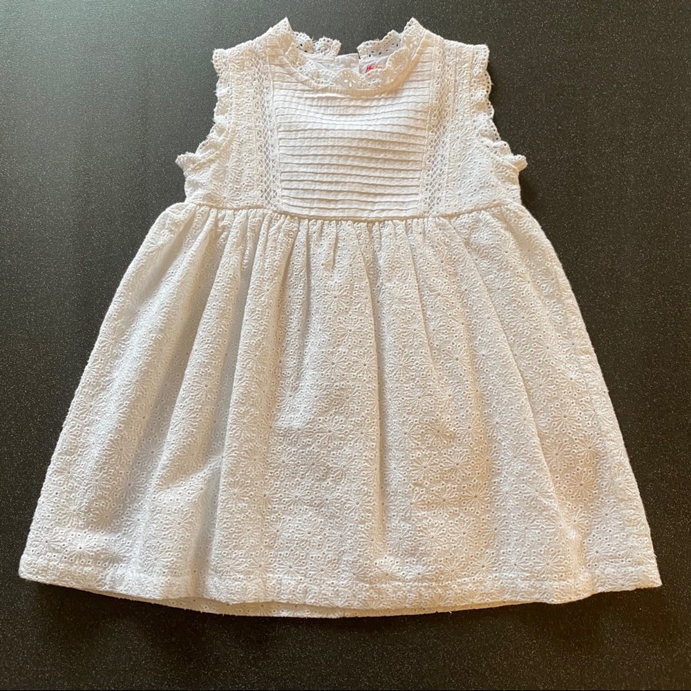 Ruby & Bloom white cotton lace dress